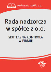 Rada nadzorcza w spółce z o.o. -  - książka
