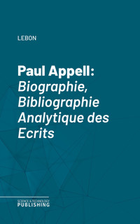 Paul Appell - Lebon - ebook