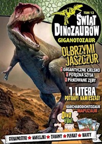 Świat Dinozaurów 12 Gigantozaur -  - książka