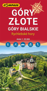 Góry Złote. Mapa turystyczna w skali 1:35 000 - zbiorowa praca - książka