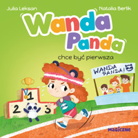 Wanda Panda chce być pierwsza - Julia Leksan - audiobook + książka