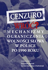 Cenzuro wróć? -  - książka