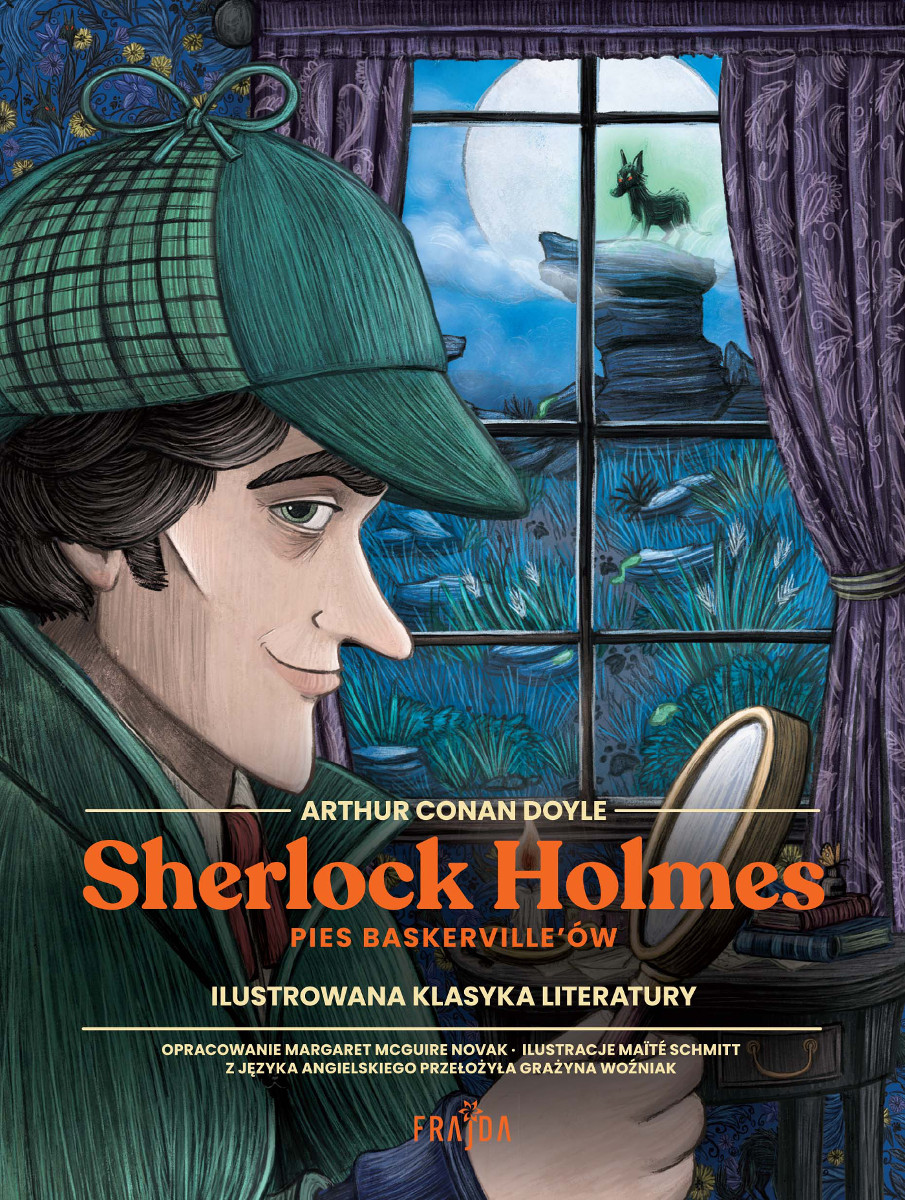 Okładka:Sherlock Holmes. Pies Baskerville'ów 