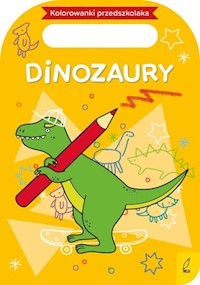 Kolorowanki przedszkolaka Dinozaury -  - książka
