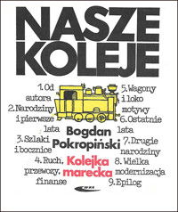 Nasze Koleje Kolejka marecka - Pokropiński Bogdan - książka
