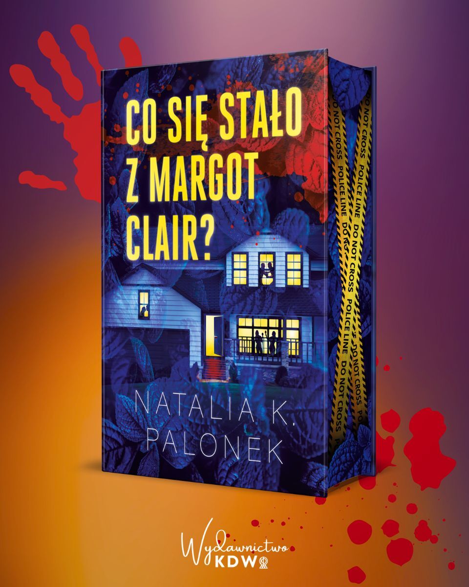 Co się stało z Margot Clair (ilustrowane brzegi) - Natalia Palonek - książka