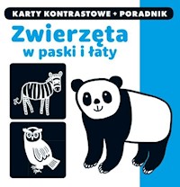Kapitan Nauka Zwierzęta w paski i łaty Karty kontrastowe + poradnik -  - książka