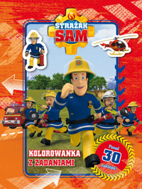 Strażak Sam. Kolorowanka z zadaniami - zbiorowa praca - książka