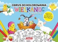 Wielkanoc z tradycją - obrus do kolorowania - Aleksandra Adamska-Rzepka - książka