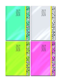 Terminarz wyjątkowej dziewczyny 2019/2020 4 kolory mix -  - książka