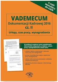 Vademecum Dokumentacji Kadrowej  2016 Część 2 -  - książka