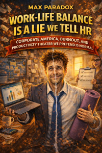 Work-Life Balance Is a Lie We Tell HR - Corporate America, Burnout, and the Productivity Theater We Pretend Is Normal - Max Paradox - ebook