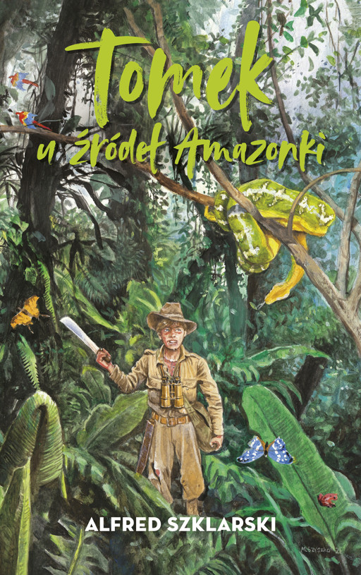 Okładka książki Tomek u źródeł Amazonki
