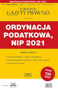 Ordynacja podatkowa NIP 2021 -  - książka