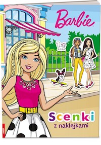 Barbie Scenki z naklejkami -  - książka