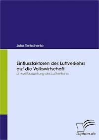 Einflussfaktoren des Luftverkehrs auf die Volkswirtschaft - Julius Timtschenko - ebook