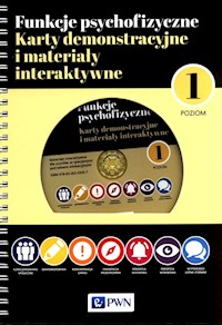 Funkcje psychofizyczne Karty demonstracyjne i materiały interaktywne Poziom 1 -  - książka