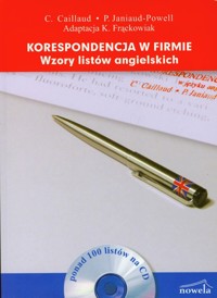 Korespondencja w firmie Wzory listów angielskich + CD -  - książka