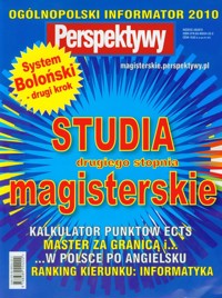 Perspektywy Informator 2010 Studia Magisterskie drugiego stopnia -  - książka