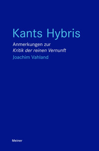 Kants Hybris - Joachim Vahland - ebook