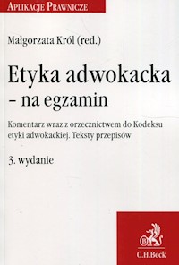 Etyka adwokacka na egzamin -  - książka