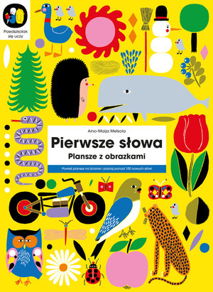 Pierwsze słowa. Plansze z obrazkami - Aino-Maija Metsola - książka