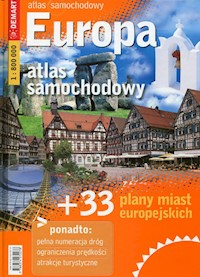 Grosser Reiseatlas Europa 1:800 000 -  - książka