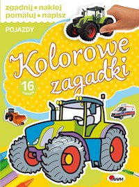 Kolorowe zagadki pojazdy - Kozera Piotr - książka