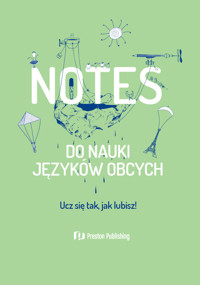 Notes do nauki języków obcych (pistacjowa okładka) -  - książka