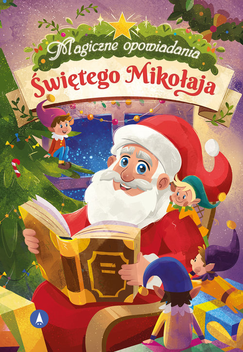 Okładka książki Magiczne opowiadania Świętego Mikołaja - Monika Ślizowska