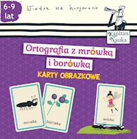 Karty obrazkowe Ortografia z mrówką i borówką 6-9 lat - Dybowska Bożena - książka