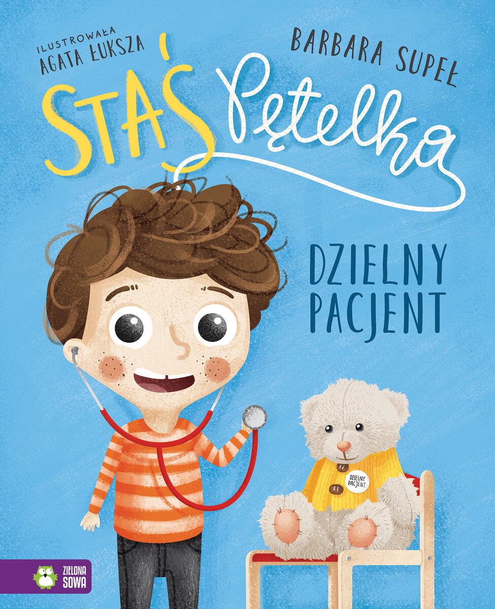 Staś Pętelka. Dzielny pacjent - Barbara Supeł - audiobook + książka