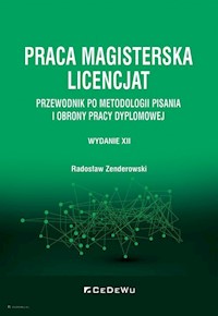 Praca magisterska Licencjat - Radosław Zenderowski - książka