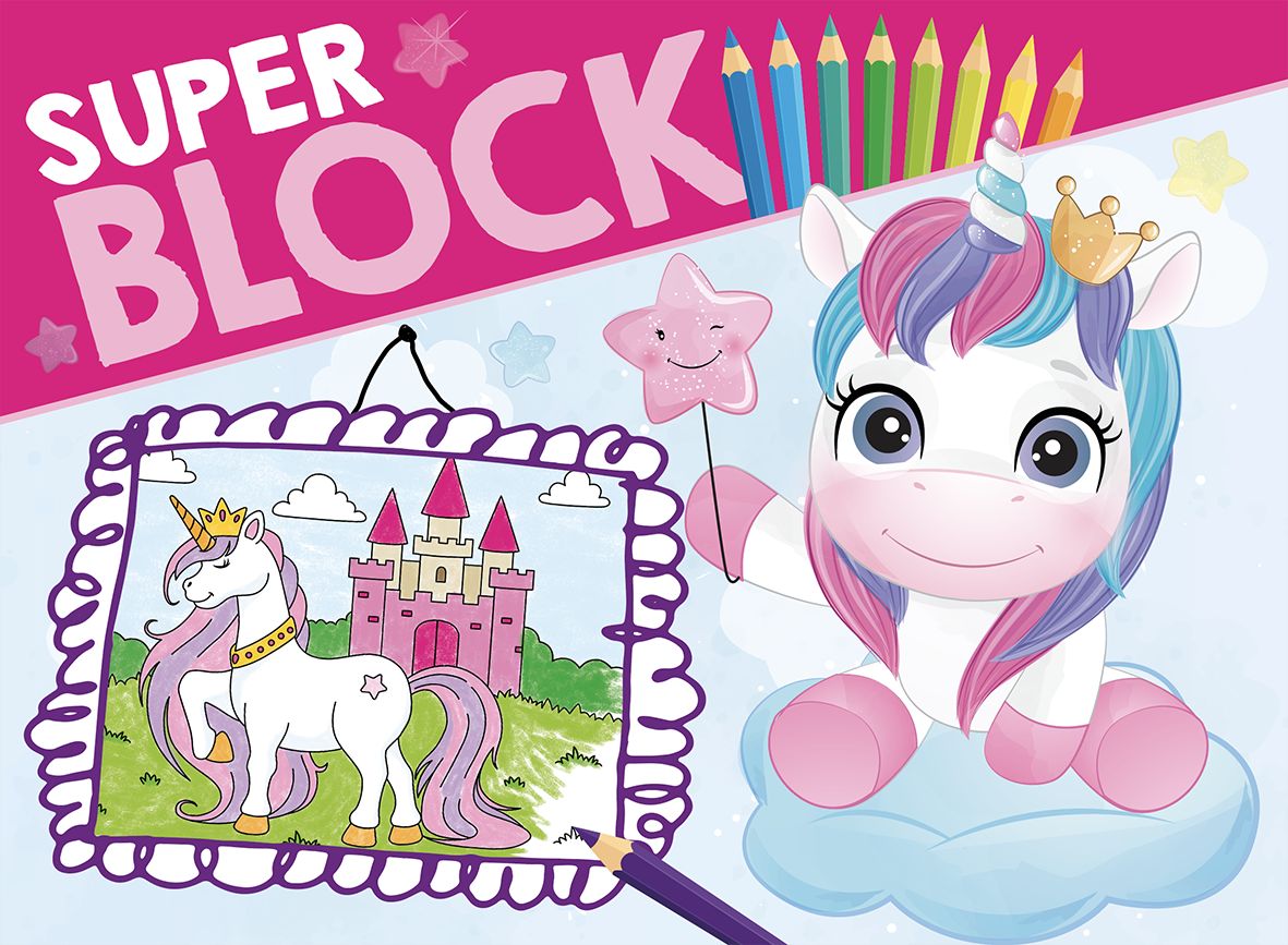 Super Block Jednorożce - zbiorowa praca - książka
