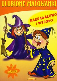 Ulubione malowanki Karnawałowo i wesoło -  - książka