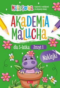 Akademia malucha dla 5 latka Zeszyt 1 - null null - książka