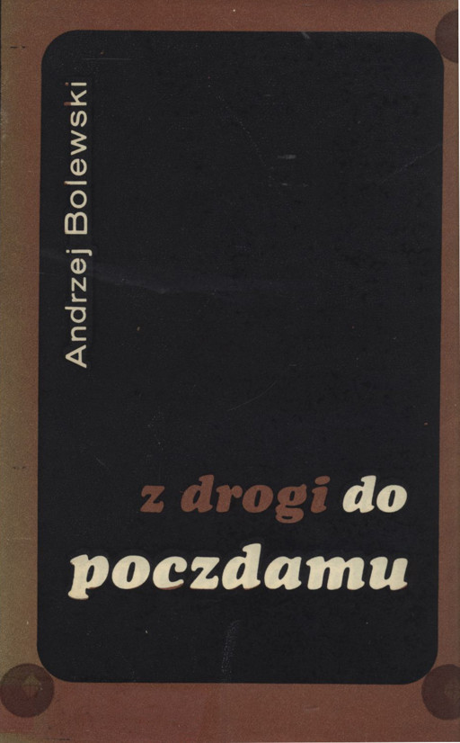 Okładka książki Z drogi do Poczdamu