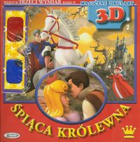 Śpiąca królewna 3D magiczne okulary -  - książka