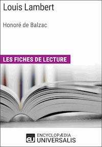 Louis Lambert d'Honoré de Balzac - Encyclopaedia Universalis - ebook