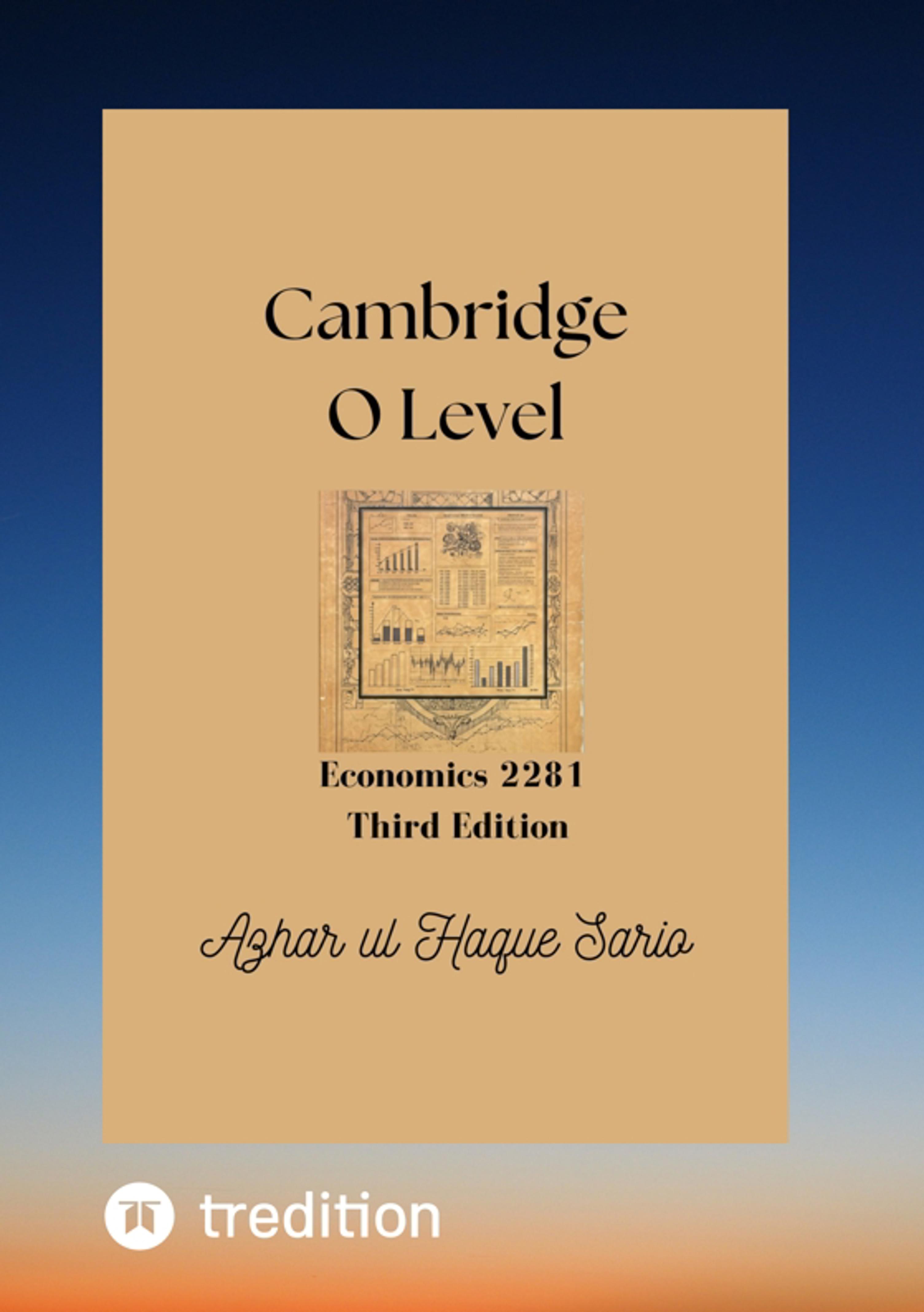 Cambridge O Level Economics 2281
