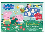 Peppa Pig Kraina puzzli Świnka Peppa dba o planetę! -  - książka