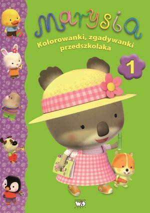 Marysia. Kolorowanki, zgadywanki przedszkolaka 1 - Nadia Berkane - książka