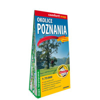 Okolice Poznania. Laminowana mapa turystyczna w skali 1:75 000 - zbiorowa praca - książka