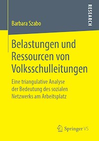 Belastungen und Ressourcen von Volksschulleitungen - Barbara Szabo - ebook