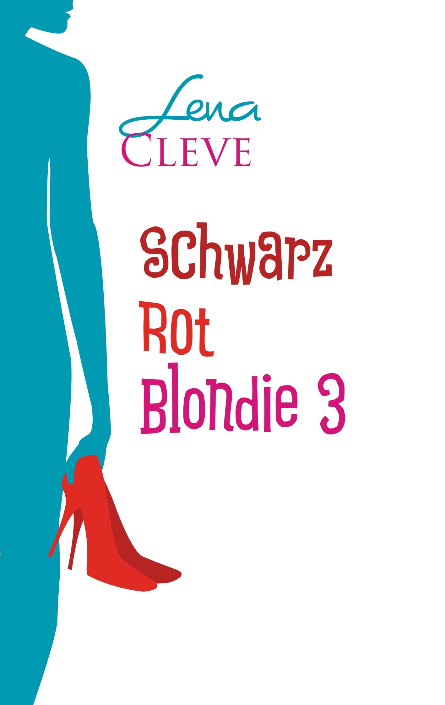 Schwarz Rot Blondie 3