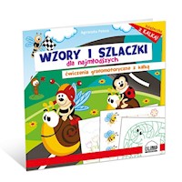 Wzory i szlaczki dla najmłodszych Ćwiczenia grafomotoryczne z kalką - Potera Agnieszka - książka