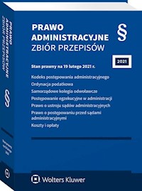 Prawo administracyjne Zbiór przepisów -  - książka