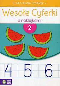 Wesołe cyferki z naklejkami 2 -  - książka
