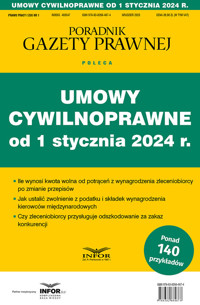 Umowy cywilnoprawne od 1 stycznia 2024 r. - zbiorowa praca - książka