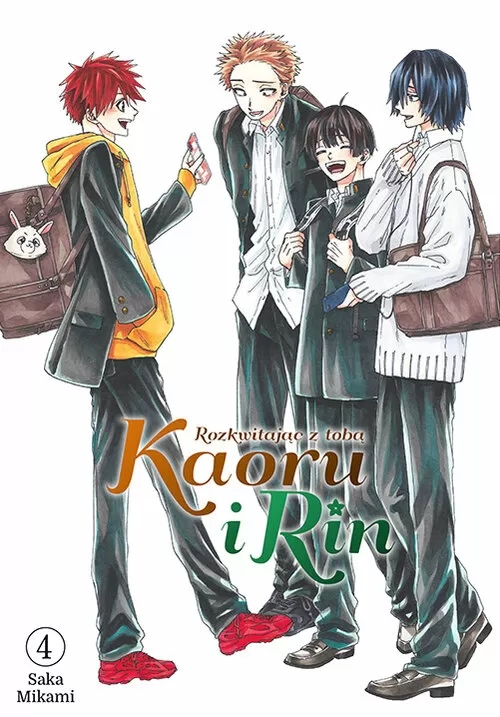 Kaoru i Rin. Rozkwitając z tobą #4 - Saka Mikami - książka